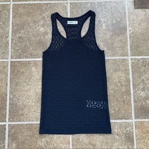 Navy blue tank top